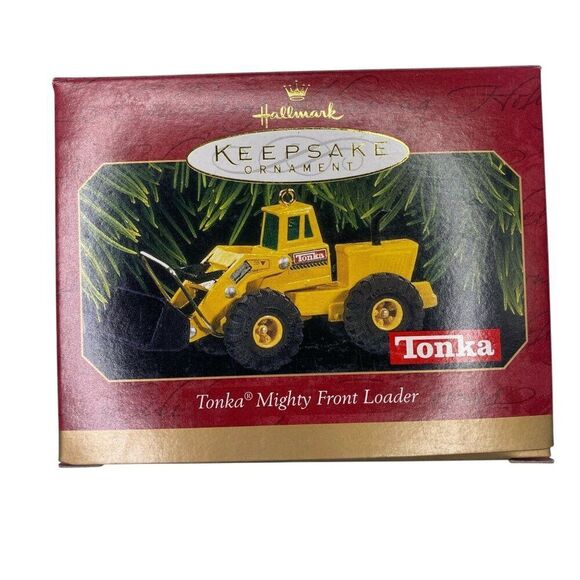 Tonka Mighty Front Loader Hallmark Keepsake Ornament - New in Box (1997) - Picture 1 of 2